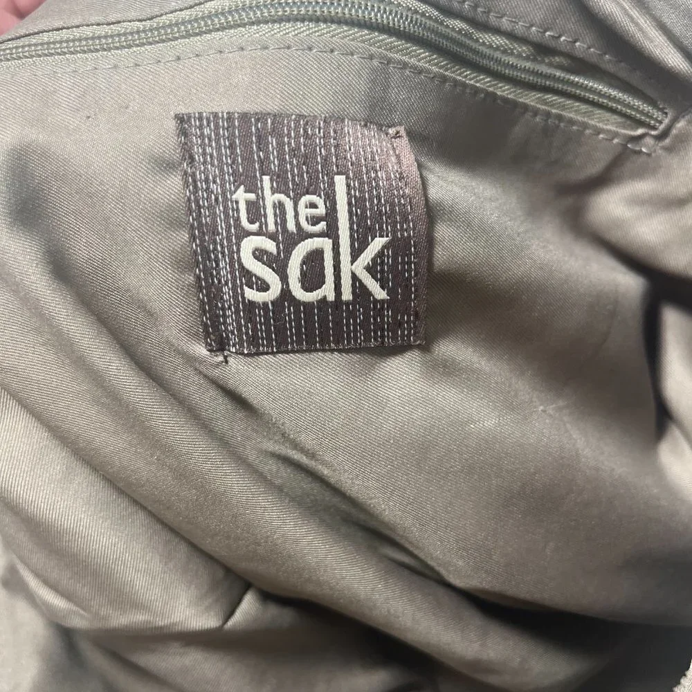 The SAK Striped BOHO Sack Shoulder Bag